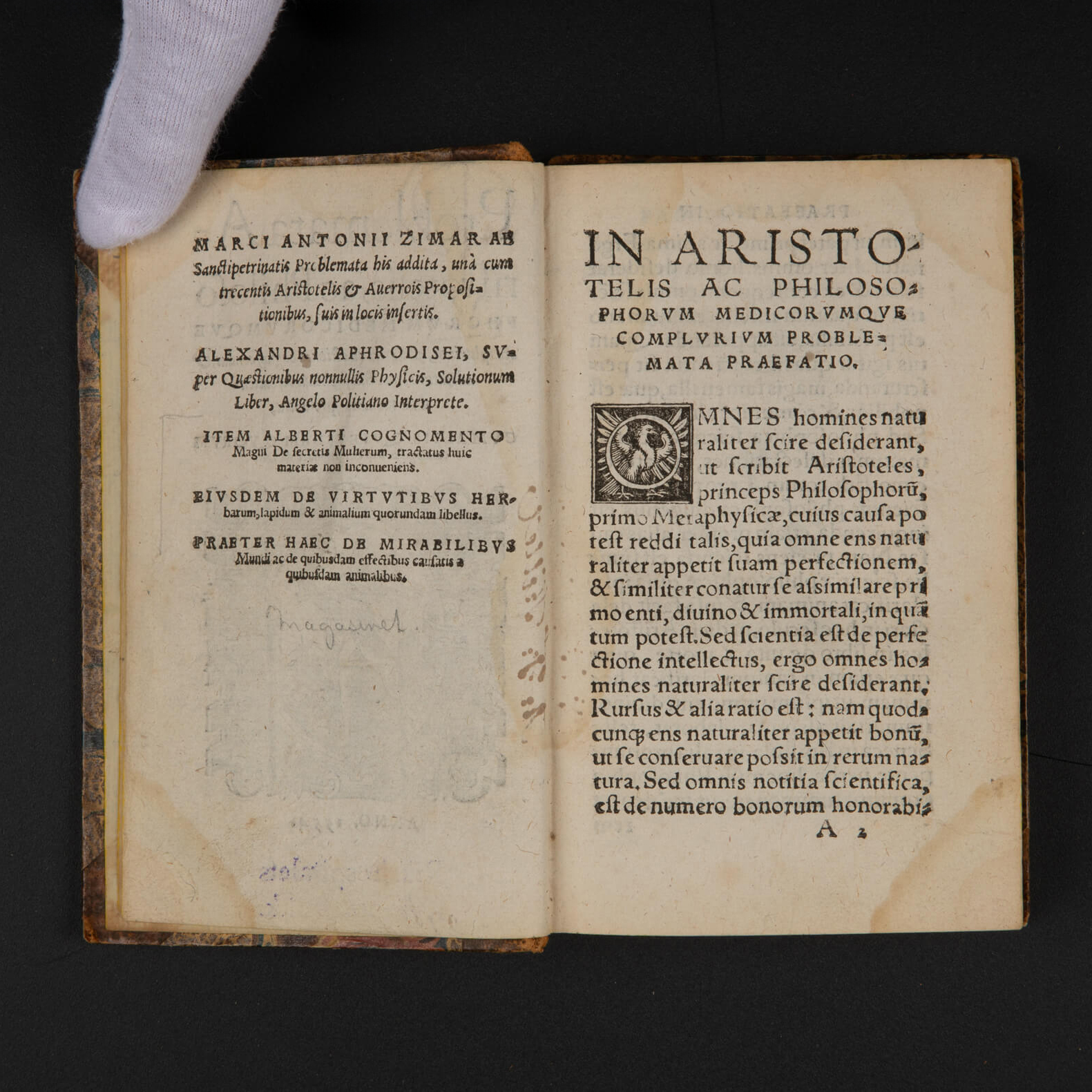 Boken Problemata Aristotelis